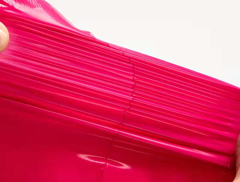 奈曼旗玫红色快递袋-05