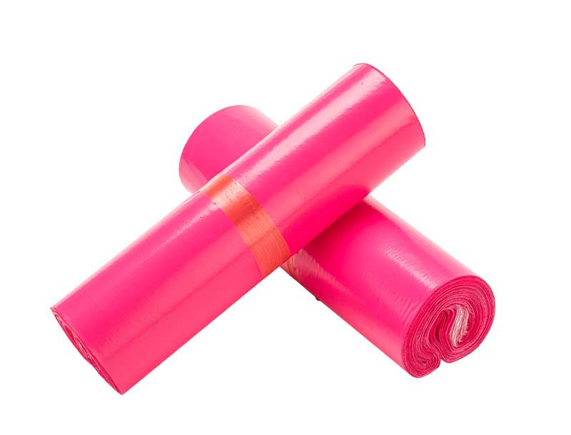 奈曼旗玫红色快递袋-02